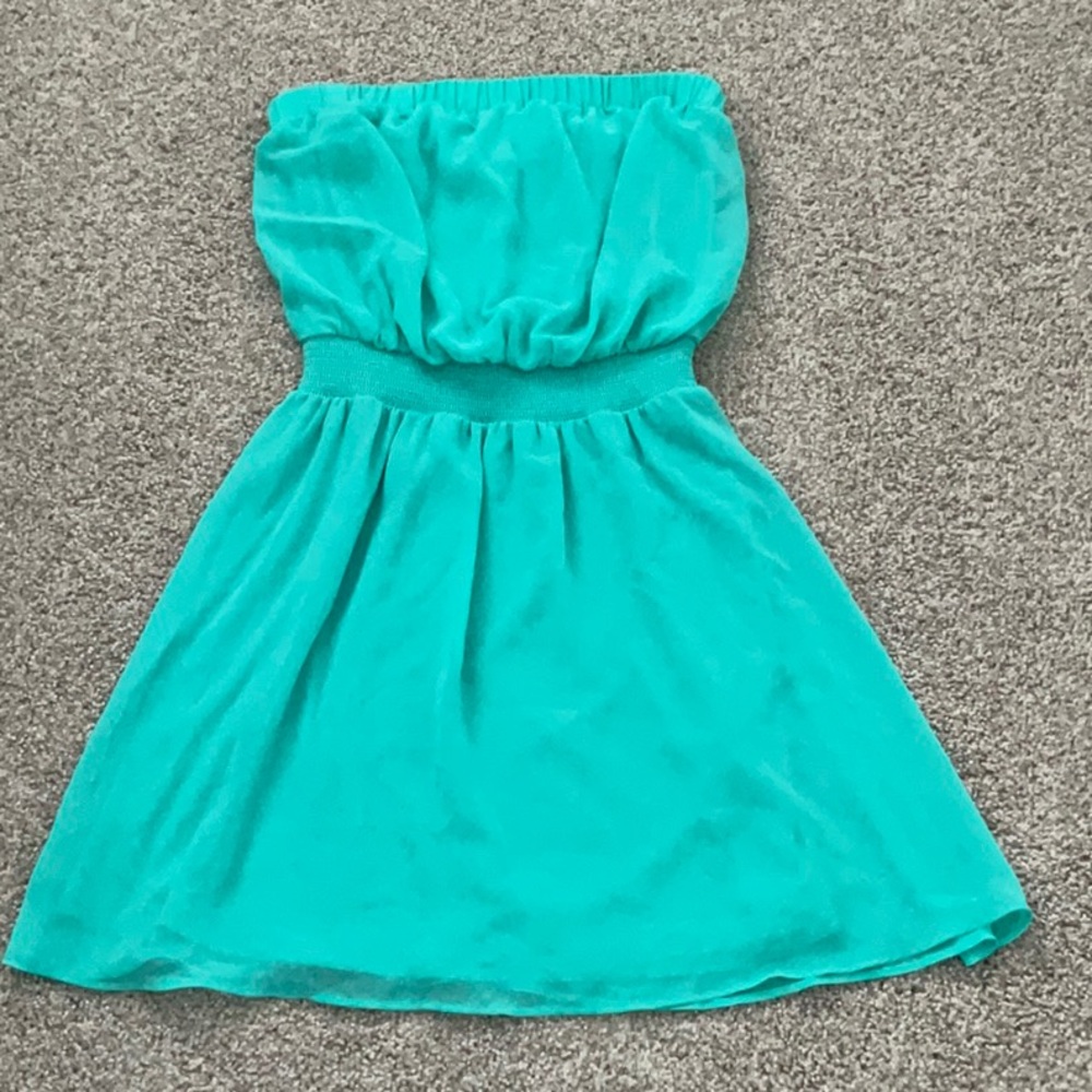 Teal Dress